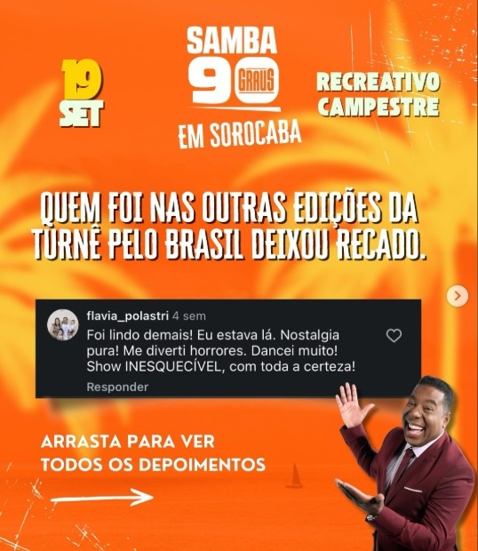 Depoimento sobre o Samba 90 Graus