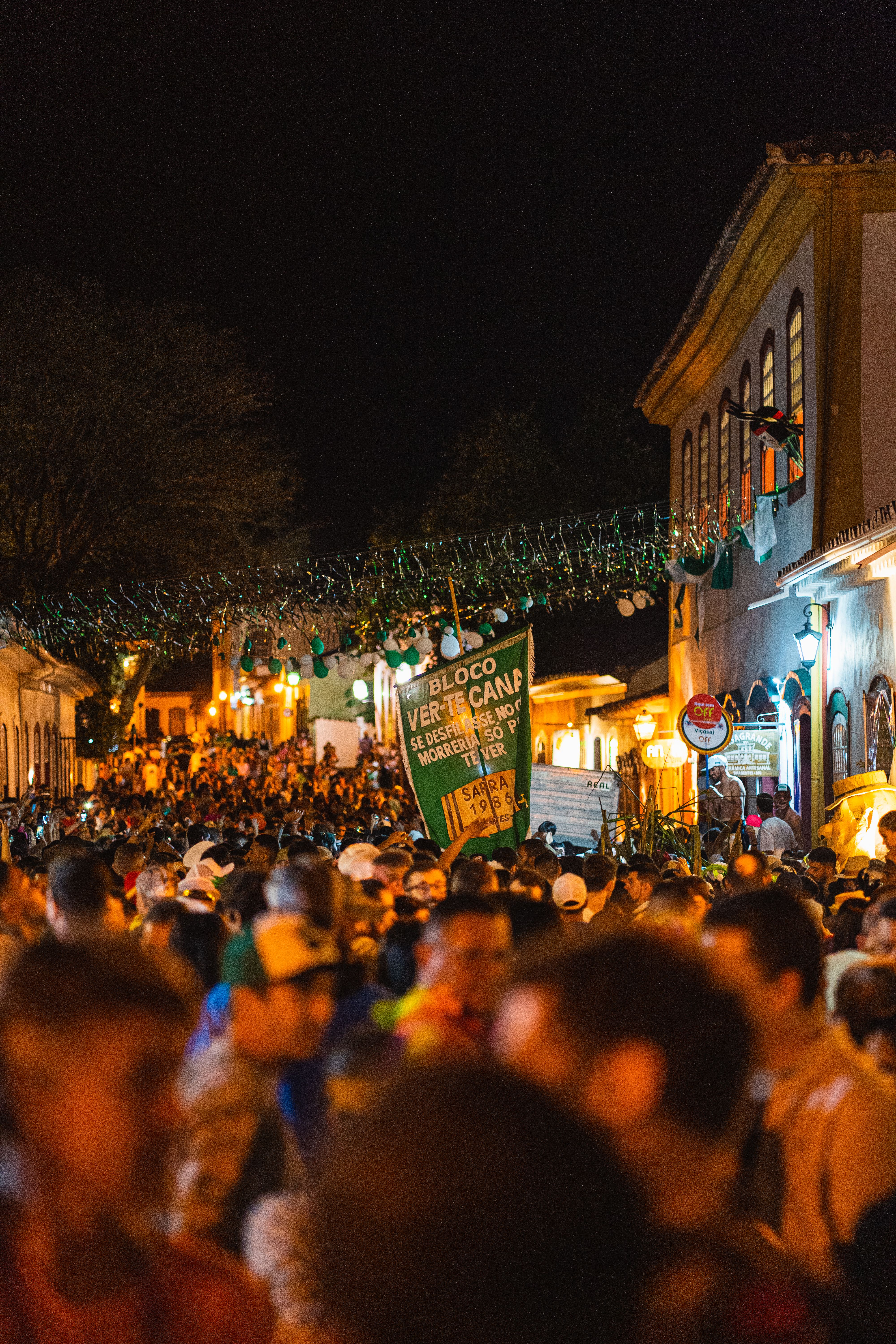 Público em festa no Brasil